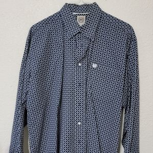 Cinch Long Sleeve Button Down Men's Shirt